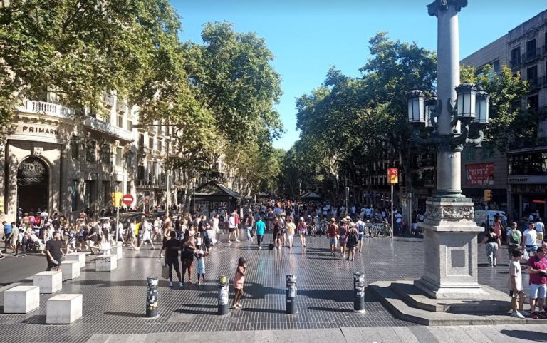 Transporte 1 Las Ramblas de Barcelona