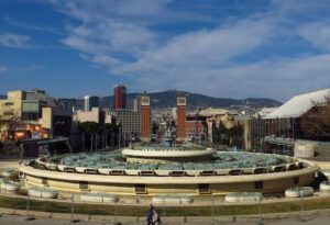 Plaza de España en Barcelona