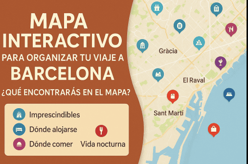 Mapa interactivo Barcelona